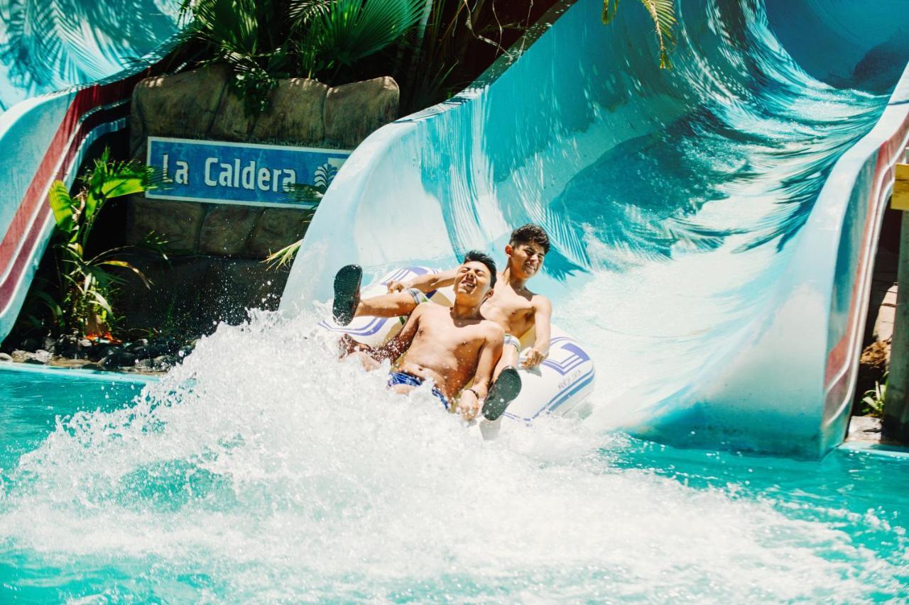 Hotel Y Parque Acuatico La Caldera Abasolo 外观 照片